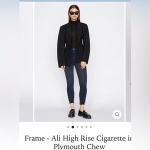 Frame - Ali High Rise Cigarette jeans